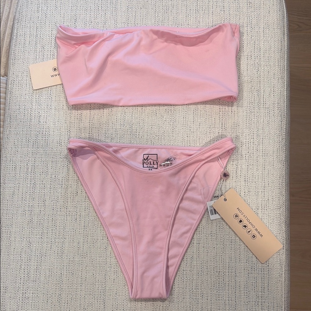 Oh Polly Pink Swimwear Set